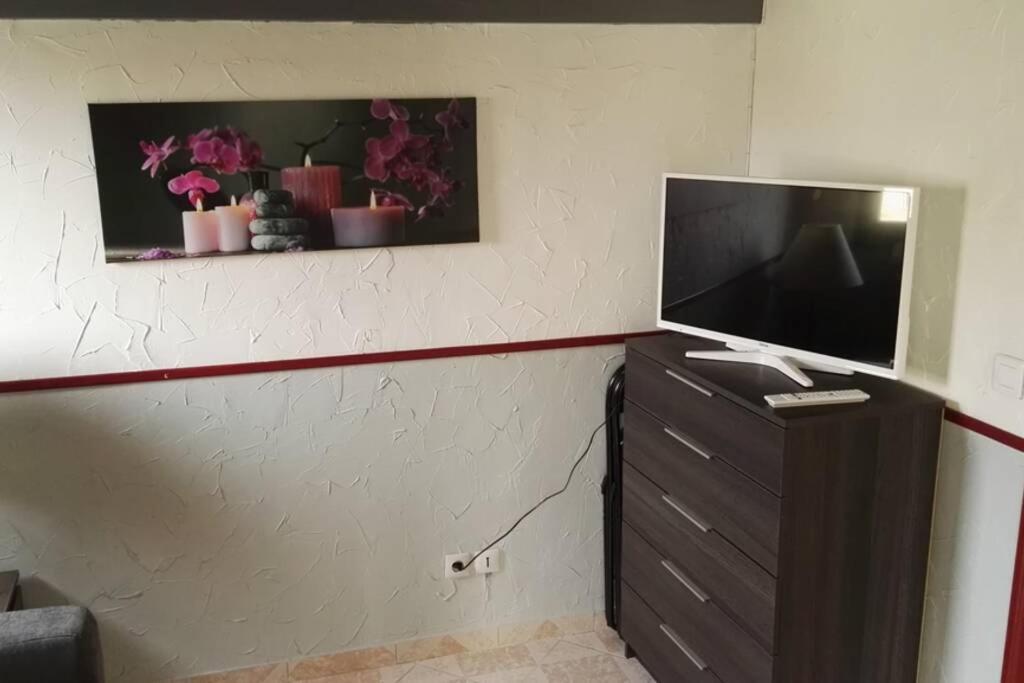 Studio Mezzanine En Residence Avec Piscine Au Village Le Barcarès Eksteriør billede
